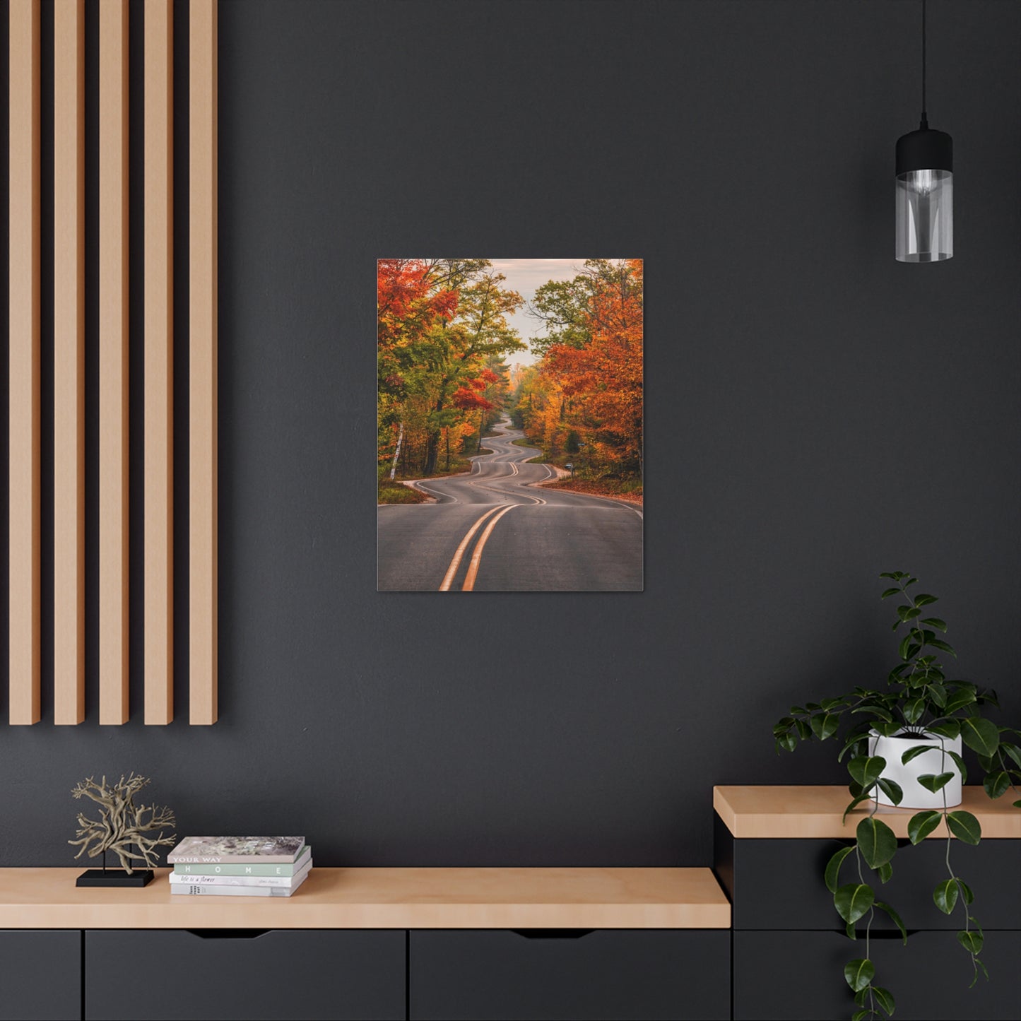Autumn Foliage in Door County, Wisconsin - Canvas Wall Print (Free Shipping)