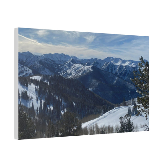 Backcountry View, Canyons, Park City, Utah Canvas Wall Print (Free Shipping)
