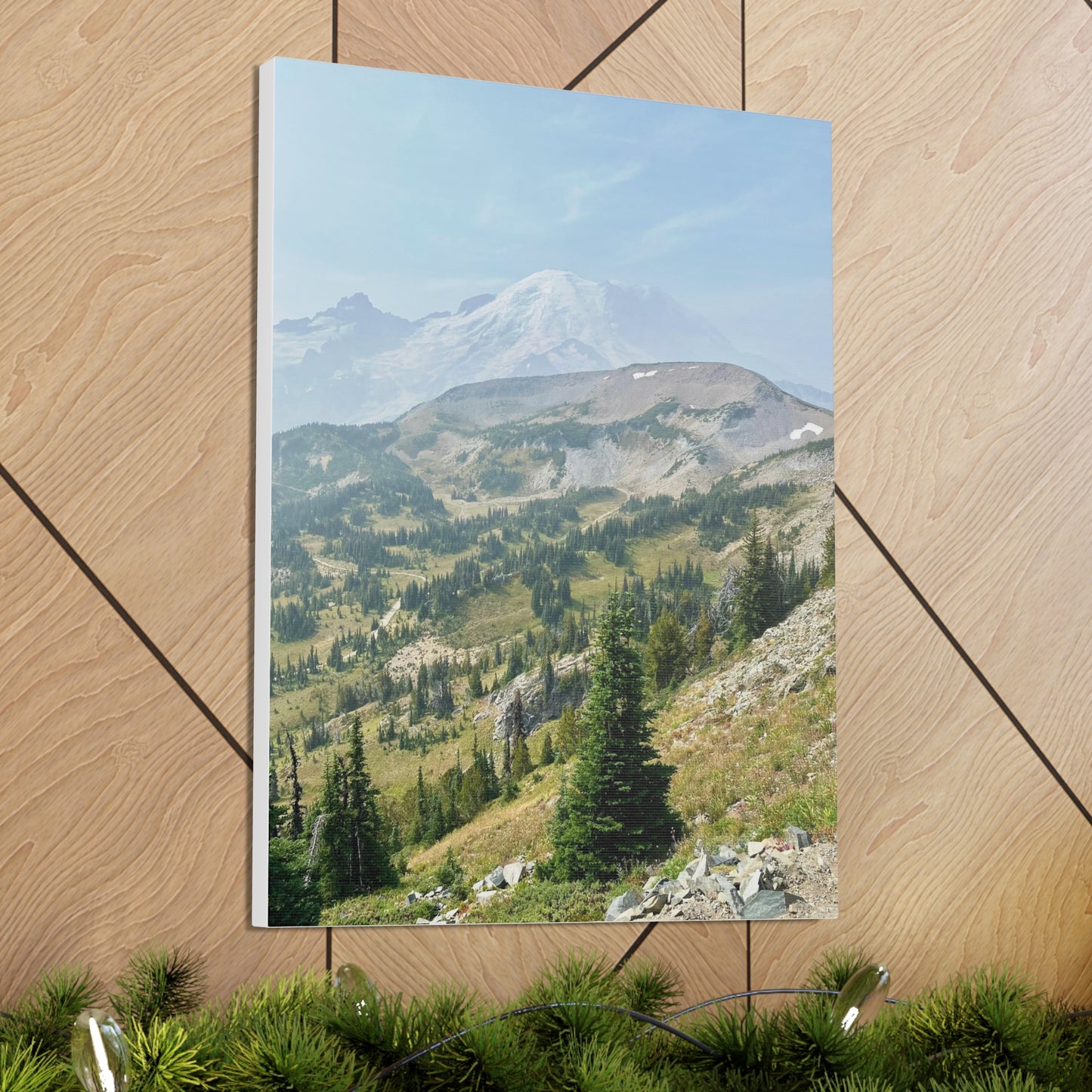 Mount Rainier National Park, Washington - Canvas Wall Print (Free Shipping)
